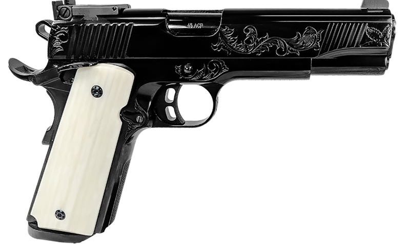 EAA Corp Girsan MC1911 Match Lux Engraved .45 ACP 5" Barrel 8-Rounds