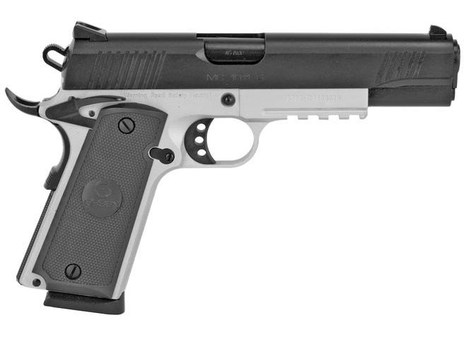 EAA Corp MC1911S Silver .45 ACP 5" Barrel 8-Rounds