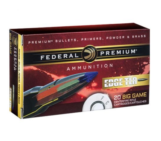 Federal .270 Winchester 140gr Edge TLR Rifle Ammunition, 20 Rounds – P270ETLR1