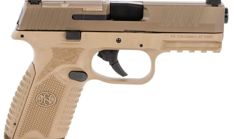 FN 509M MRD Flat Dark Earth 9mm 4" Barrel 10-Rounds Co-Witness Iron Sights