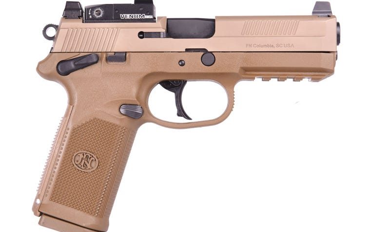 FN FNX-45 Tactical Flat Dark Earth .45 ACP 4.5" Barrel 10-Rounds Vortex Viper Optic