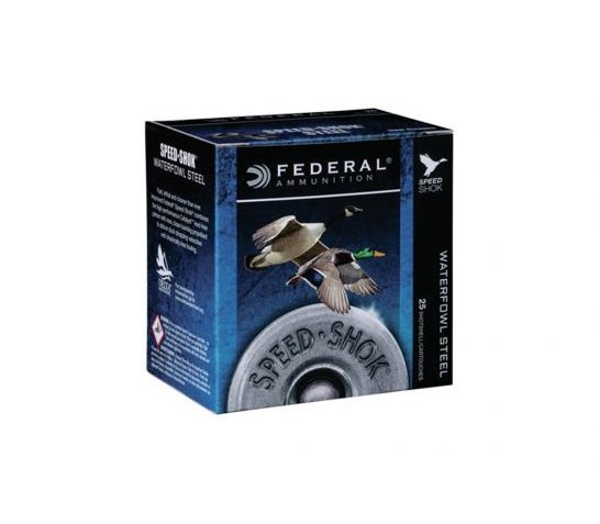 Federal Speed-Shok 12 ga 3" 1.25 oz. #3 25 Shotshells – WF142 3