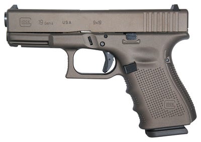 Glock 19 Gen 4 Tactical Bronze 9mm 4.02-inch 15rds