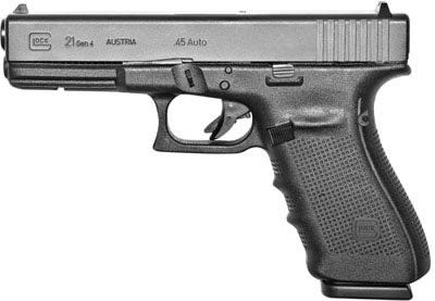 Glock 21 Gen 4 .45 ACP 4.6" Barrel 13-Rounds Rebuilt