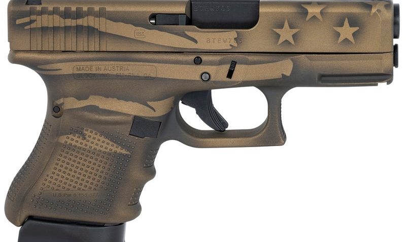 Glock 30SF Coyote Battleworn Flag .45 ACP 3.78" Barrel 10-Rounds