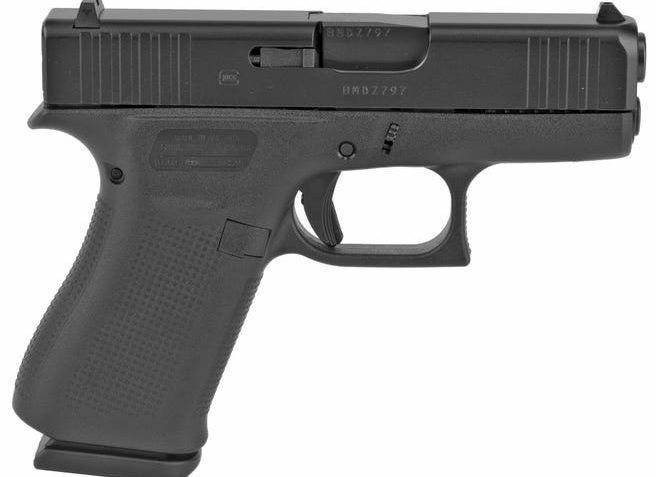 Glock 43X 9mm 3.4" Barrel 10-Rounds Fixed Sights