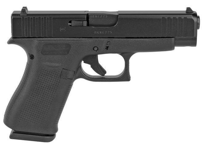 Glock 48 Black 9mm 4.17" Barrel 10-Rounds Polymer with Fixed Sights