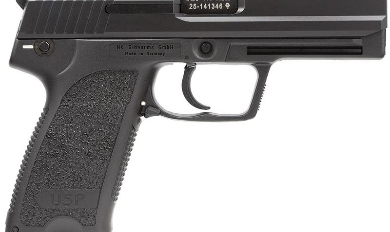 Heckler and Koch USP45 V1 Black .45 ACP 4.41" Barrel 12-Rounds Night Sights