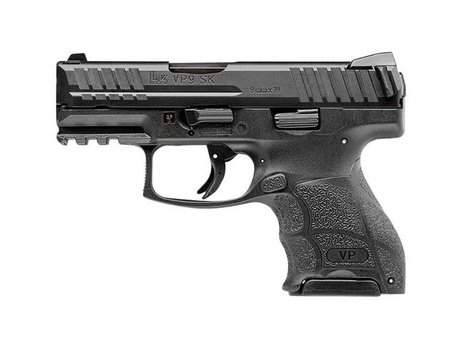 Heckler and Koch VP9SK 9mm 3.39" Barrel 10-Rounds Interchangeable Backstraps