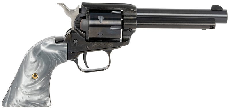 Heritage Firearms Rough Rider .22 LR 4.75" Barrel 6-Rounds Grey Pearl Grip