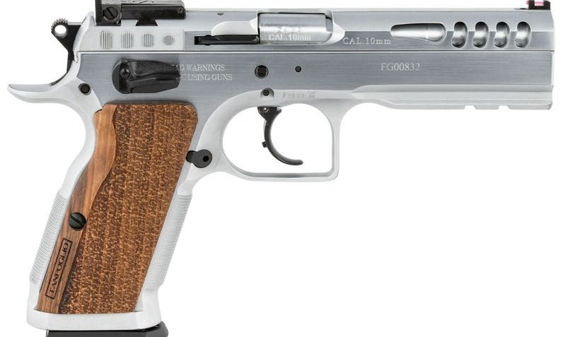 IFG Stock Master Chrome 9mm 4.75" Barrel 16-Rounds