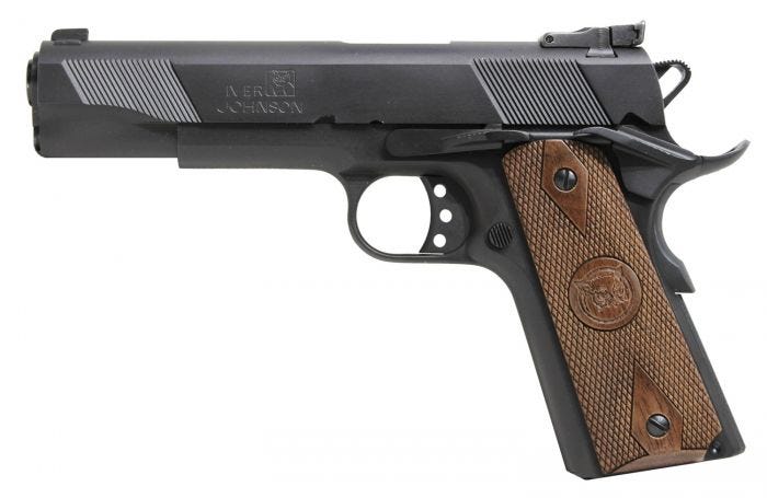 Iver Johnson Arms 1911 Eagle Government 9mm Pistol, Matte Blue – EAGLE MATTE 9