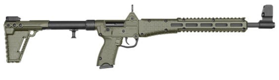 Kel-Tec SUB-2000 OD Green .40 S&W 16.25" Barrel 15-Rounds M&P Magazine