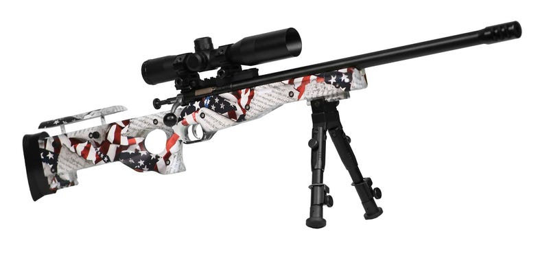 Keystone Crickett Precision Red / White / Blue .22 LR 16.125" Barrel 1-Rounds