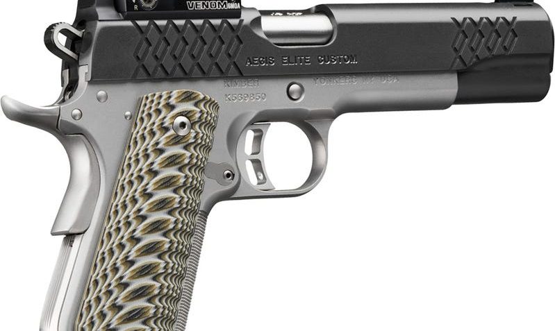 Kimber Aegis Elite Custom Stainless .45 ACP 5-inch 8Rds Vortex Venom Red Dot