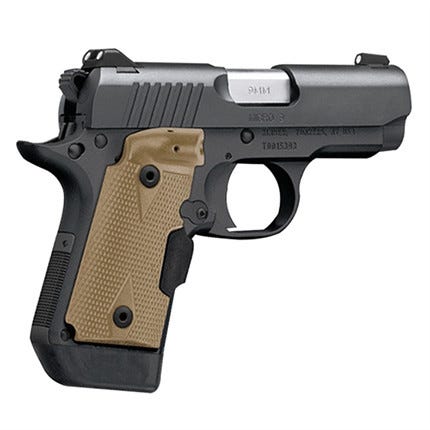 Kimber Micro Desert Tan 9mm 3.15-inch 7rd – Crimson Trace Laser Grip