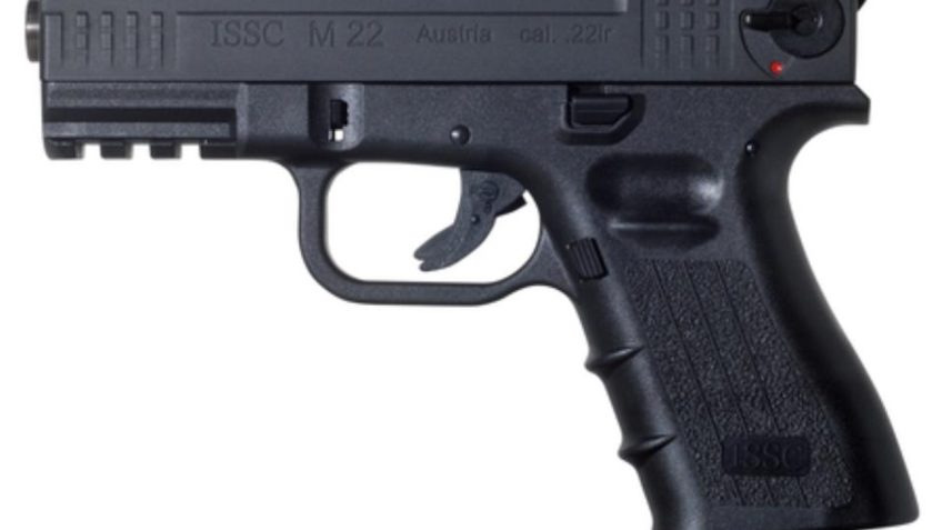 ISSC Austrian M22 (Glock Type) Pistol 22LR, 4", 1x10rd Mag, Black