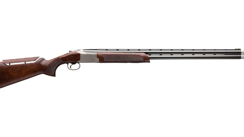 Browning Citori 725 Sporting 12 Ga 32" 2 3" Silver Nitride Gloss Oil Black Walnut Fixed Adjustable Comb Stock Right Hand (Non-Ported)