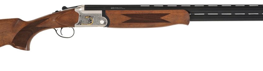 TriStar Trinity 12 Ga, 28" Barrel, 3", Silver, Turkish Walnut, 5 Choke Tubes, 2rd