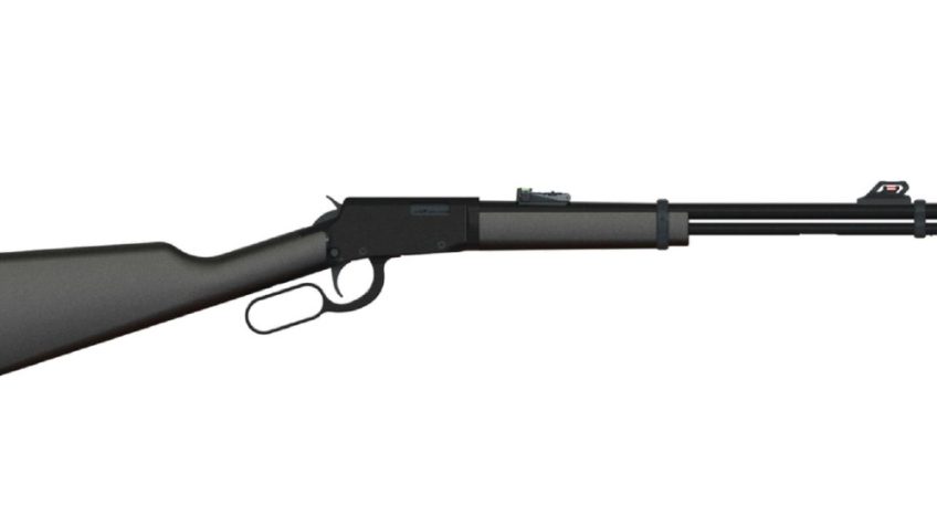 Rossi RL22, Lever Action, 22 LR, 18" Barrel, Blued, Synthetic Stock, Adjustable Sights, 15Rd