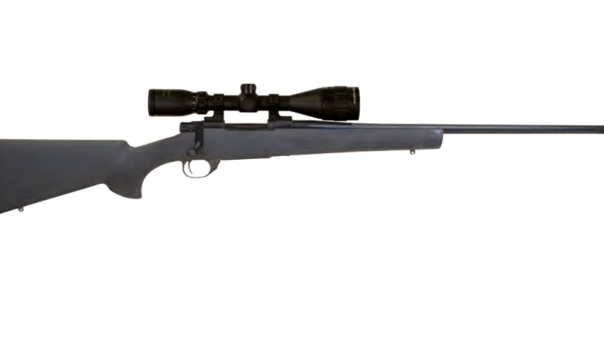 Howa 1500 6.5 PRC, 24" Threaded Barrel, Black Hogue Gamepro Stock, 3.5-10×44 Scope Included, 4rd Mag