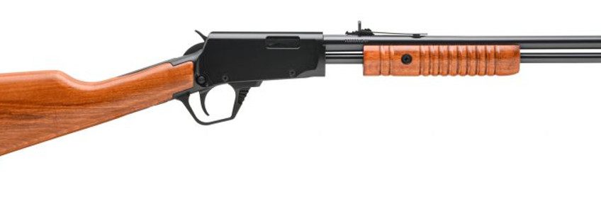 Rossi RP22 Gallery .22 LR, 18" Barrel, Buckhorn Sights, Wood, Black, 15rd