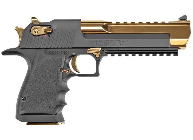 Magnum Research Desert Eagle L6 Gold .44 Mag 6" Barrel 8-Rounds