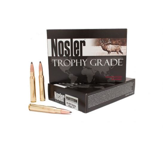 Nosler Trophy Grade 30-06 Springfield 150 gr Partition 20 Rounds Ammunition – 60055