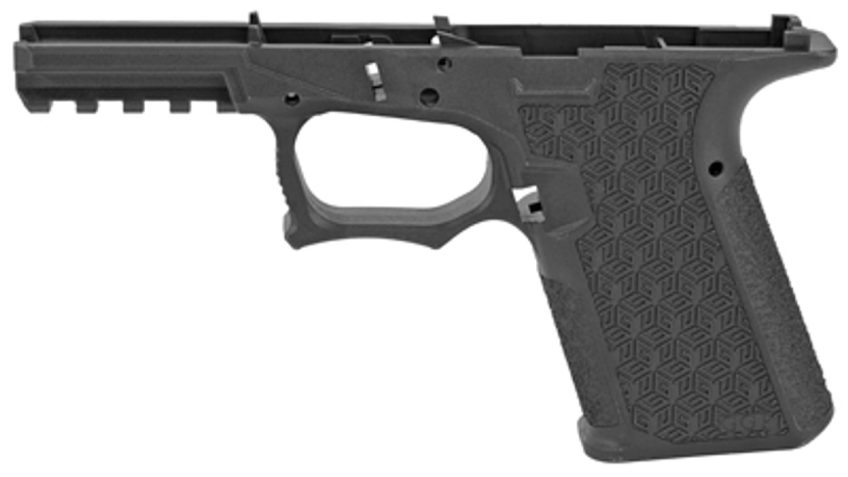 Grey Ghost Precision Stripped Polymer Pistol Frame, Compact Size, Black