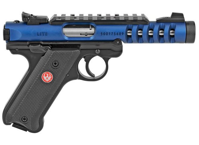 Ruger Mark IV Lite Blue .22 LR 4.4" Barrel 10-Rounds