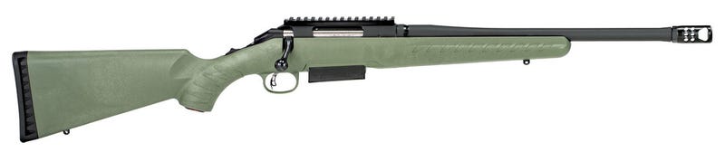 Ruger American Predator Bolt 450 Bushmaster 16.25-inch 4Rds Moss Green