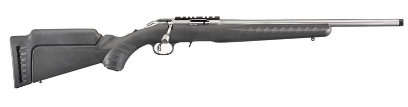 Ruger American Black .22 LR 18-Inch 10 Rd Stainless