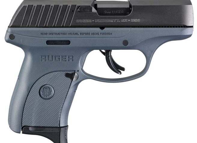 Ruger EC9S Cobalt Blue 9mm 3.12" Barrel 7-Rounds