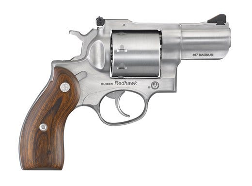 Ruger Redhawk 357MAG DA 2.75 SS AS Unfluted-Cylinder