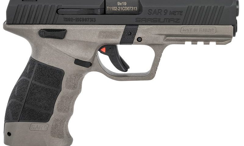 SAR USA SAR9 METE Platinum 9mm 4.44" Barrel 18-Rounds 2 Mags