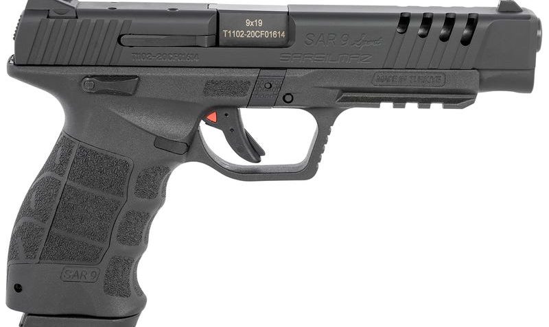 SAR USA SAR9 Sport 9mm 5.2" Barrel 17-Rounds 2 Mags