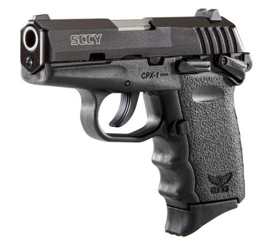 SCCY CPX-1 9mm Black / Black Pistol with Safety – CPX 1CB