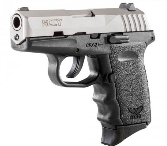 SCCY CPX-2 9mm Stainless Steel / Black Pistol, No Safety – CPX 2TT