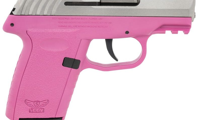 SCCY CPX-2 Gen3 Pink / Stainless 9mm 3.1" Barrel 10-Rounds