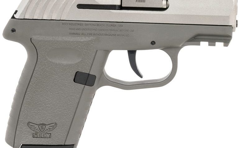 SCCY CPX-2 Gen3 Gray / Stainless 9mm 3.1" Barrel 10-Rounds