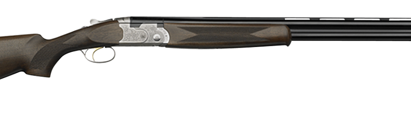 Beretta 686 Silver Pigeon I 28 Ga 30" 2 2.75" Nickel Fixed Checkered Stock Oil Walnut Right Hand Optima Choke HP