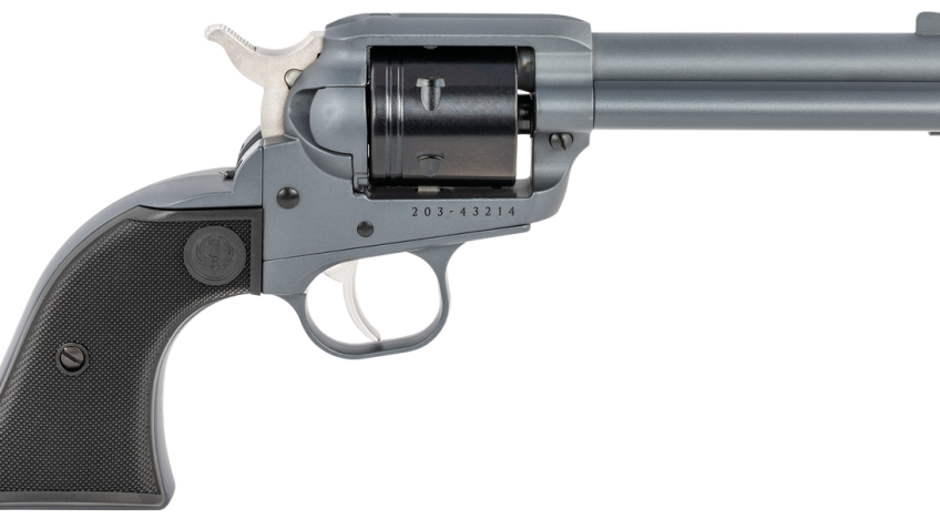 Ruger Wrangler .22 LR, 4.62" Barrel, Fixed Sights, Stone Gray, 6rd