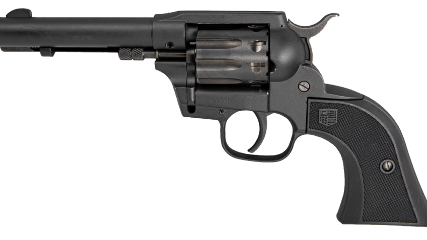 Diamondback Sidekick .22 LR, 4.5" Barrel, Checkered Grips, Black, 9rd