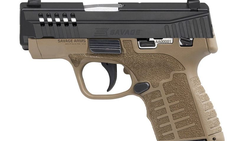 Savage Stance Semi-Auto Pistol 9mm 3.2" Barrel 7 Rounds Mag