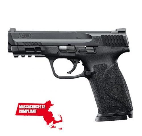 Smith and Wesson M&P9 M2.0 Black 9mm 4.25-Inch 10rd MA Compliant