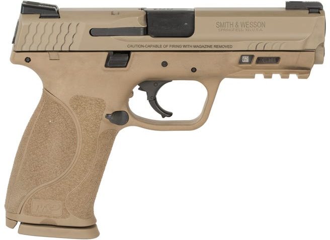 Smith and Wesson M&P9 M2.0 Flat Dark Earth 9mm 4.25" Barrel 17-Rounds