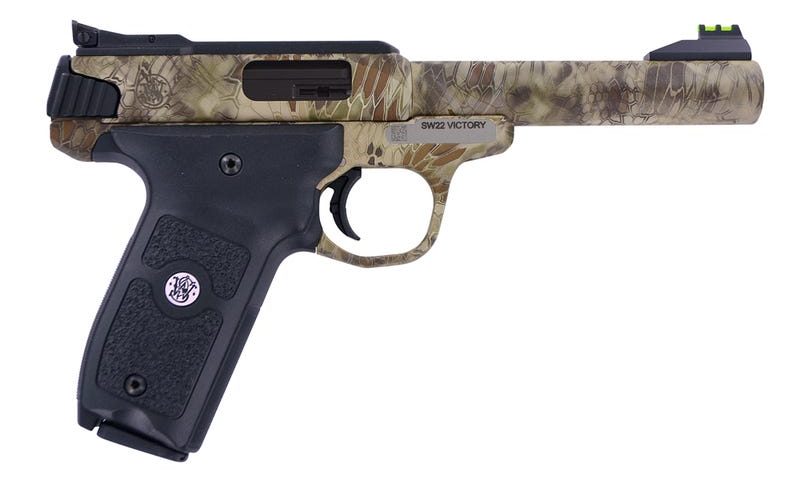 Smith and Wesson SW22 Victory Kryptek Highlander .22 LR 5.5" Barrel 10-Rounds