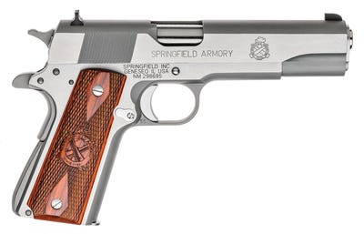 Springfield 1911 Mil-Spec Stainless Steel .45ACp 5-inch 7rd *CA Compliant*