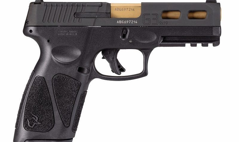 Taurus G3 T.O.R.O 9mm 4" Barrel 17-Rounds Gold PVD Barrel