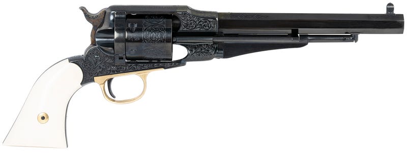 Taylors and Co Remington Conversion LawDawg .45 Colt 8" Barrel 6-Rounds Engraved